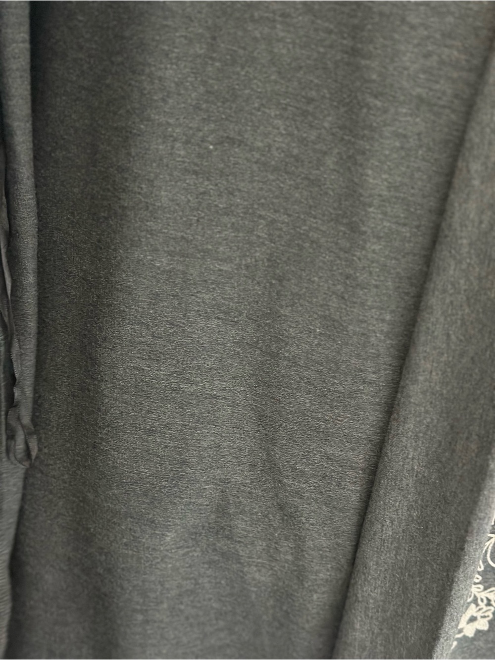 Soft Surroundings charcoal gray open-front knit kimono duster size L - Picture 7 of 8